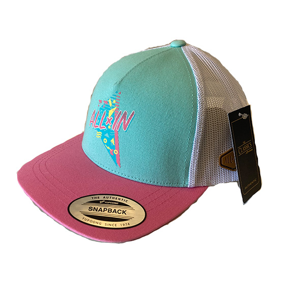 ALL IN - Snapback Trucker hat - 80ies