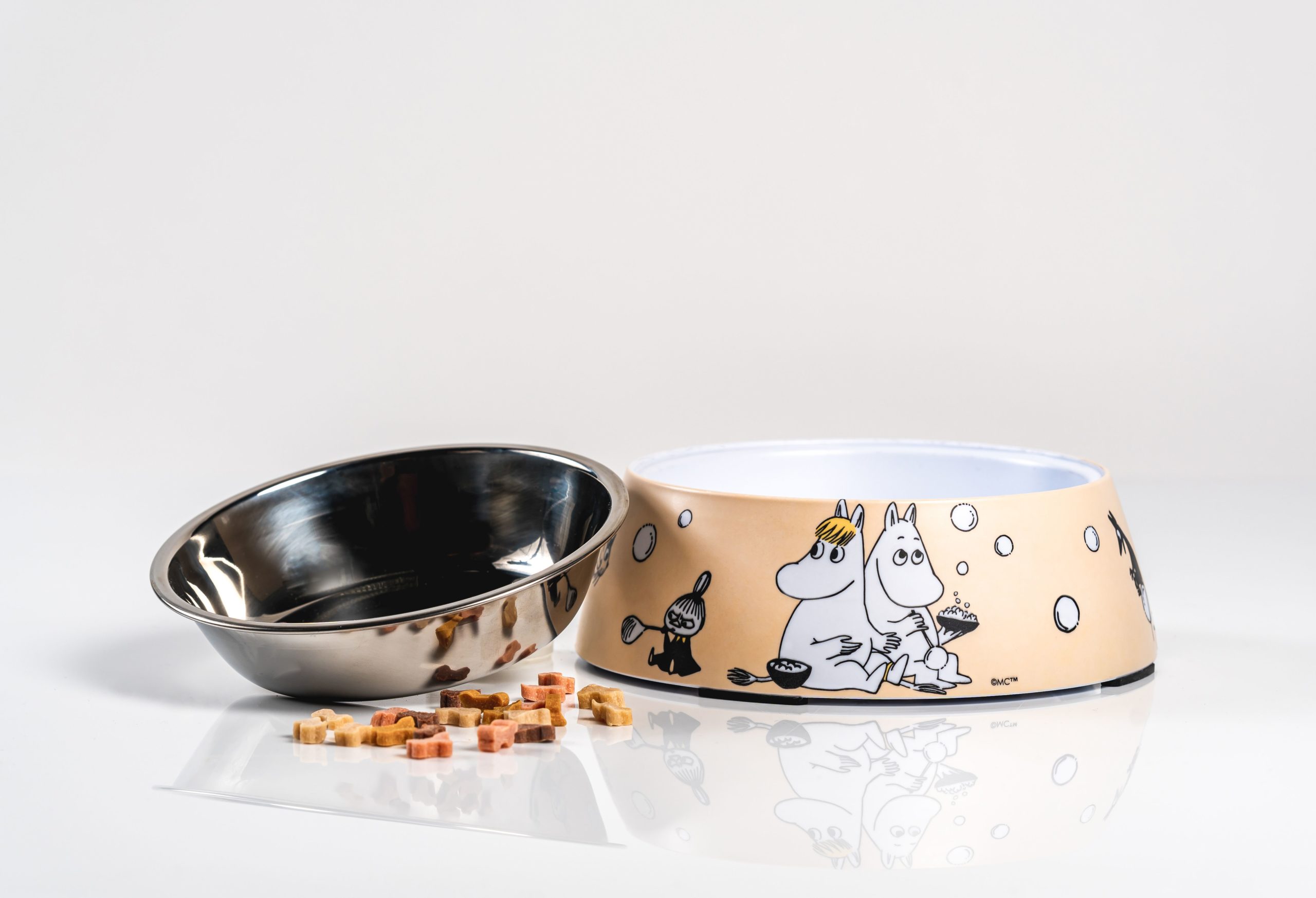 Moomin Pets - Matskål 17,5 cm - Beige - 4