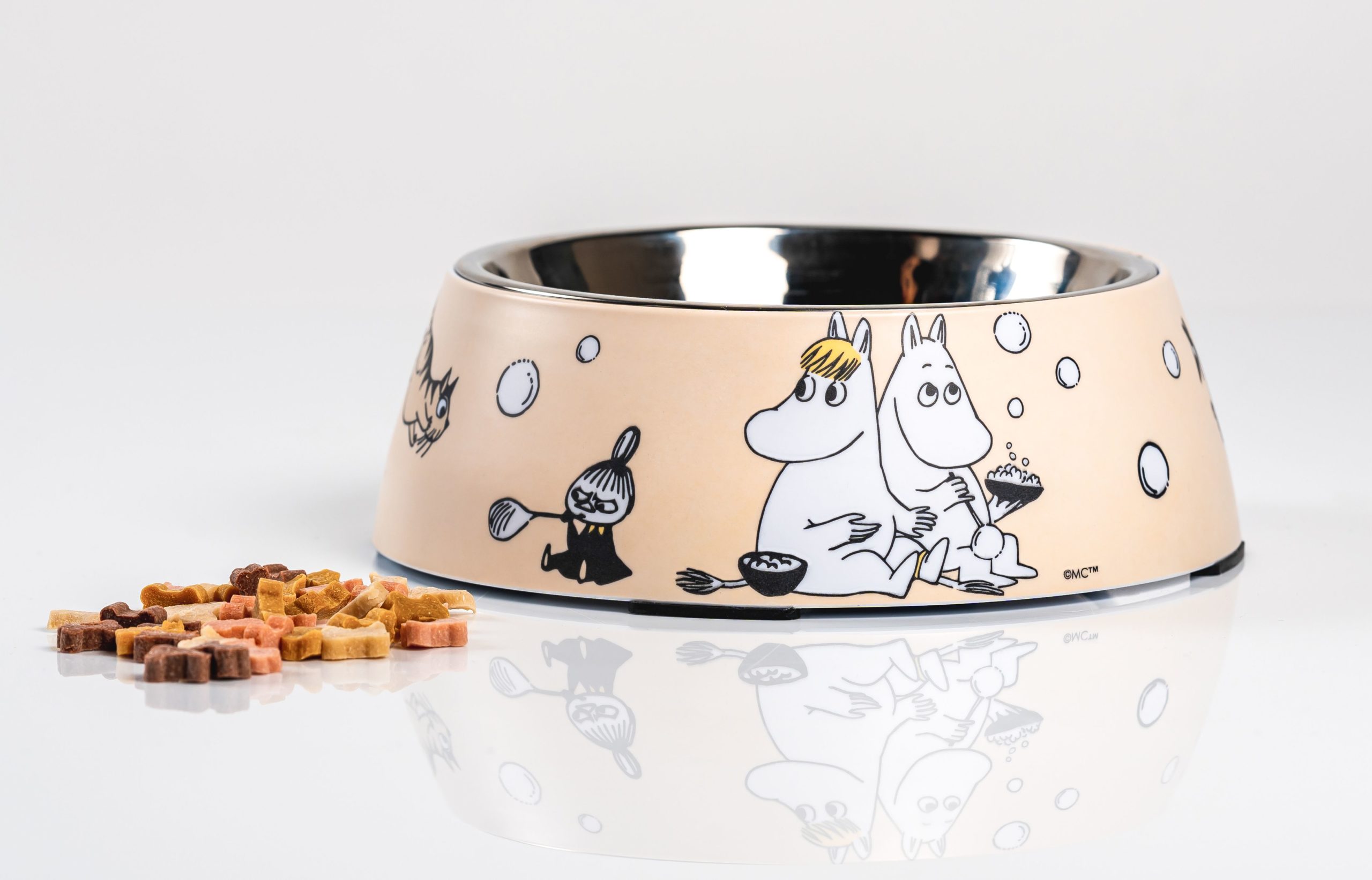 Moomin Pets - Matskål 17,5 cm - Beige - 3