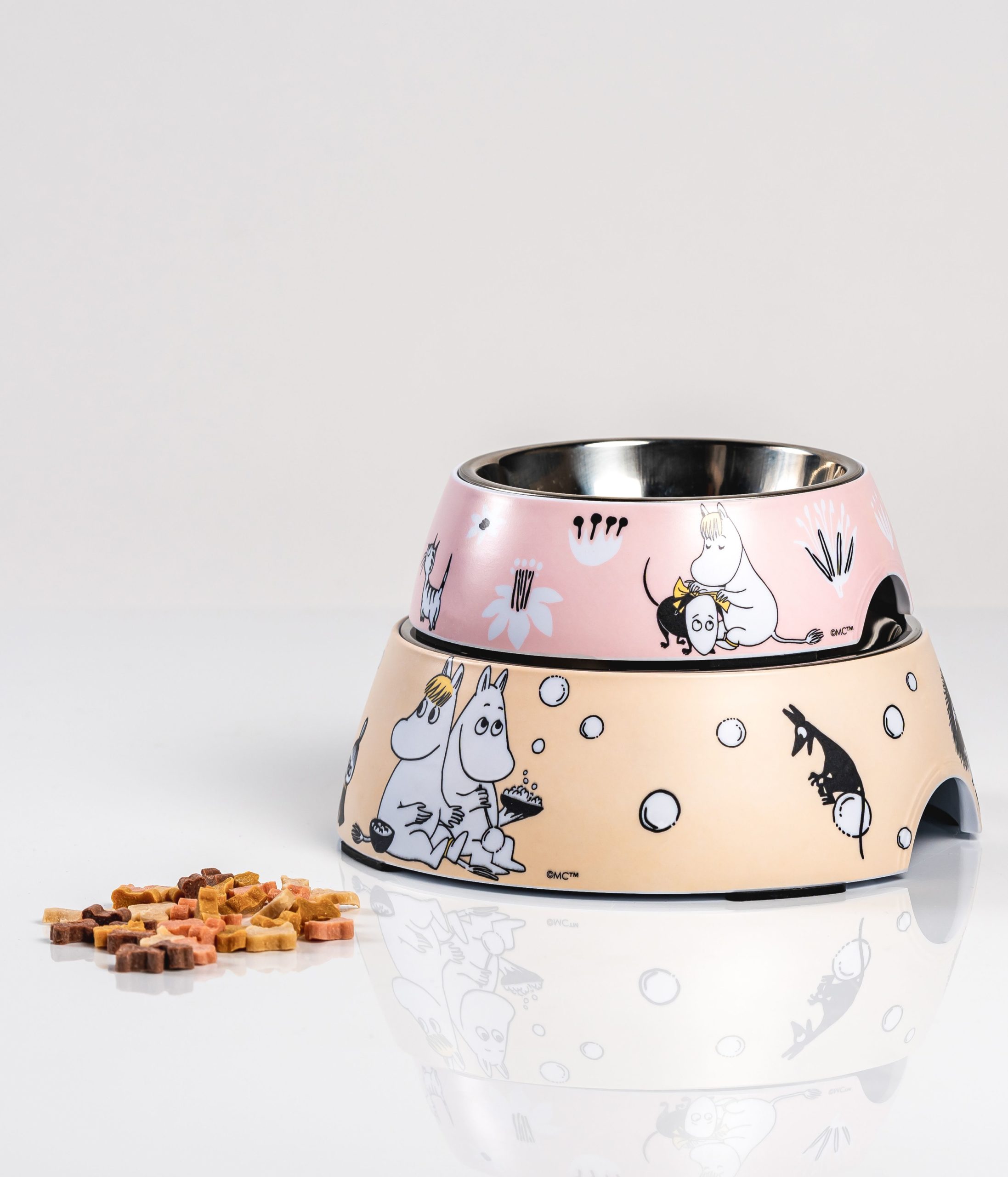 Moomin Pets - Matskål 17,5 cm - Beige - 5