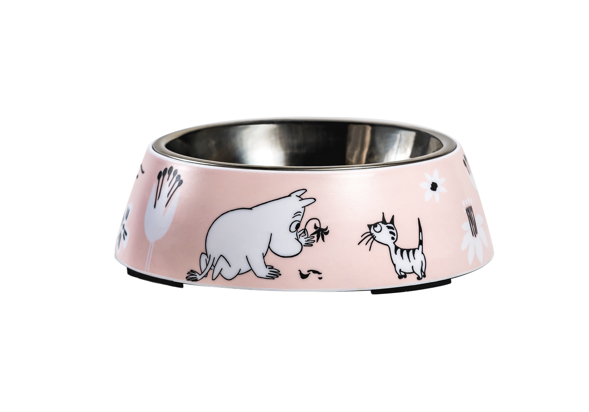 Moomin Pets - Matskål 14 cm - Rosa - 2