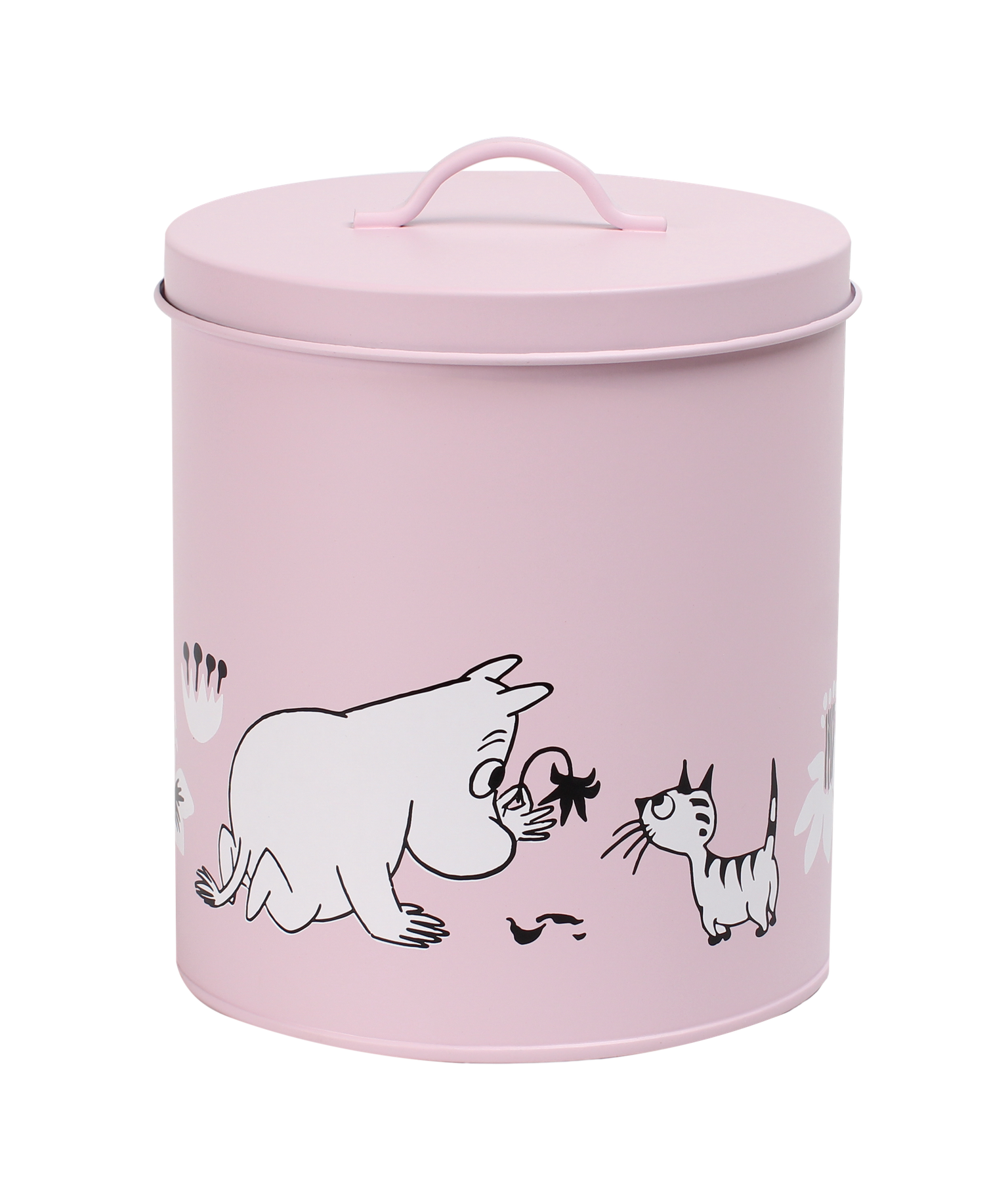 Moomin Pets - Tin Jar Set 2-Pack (Beige & Pink) - 2