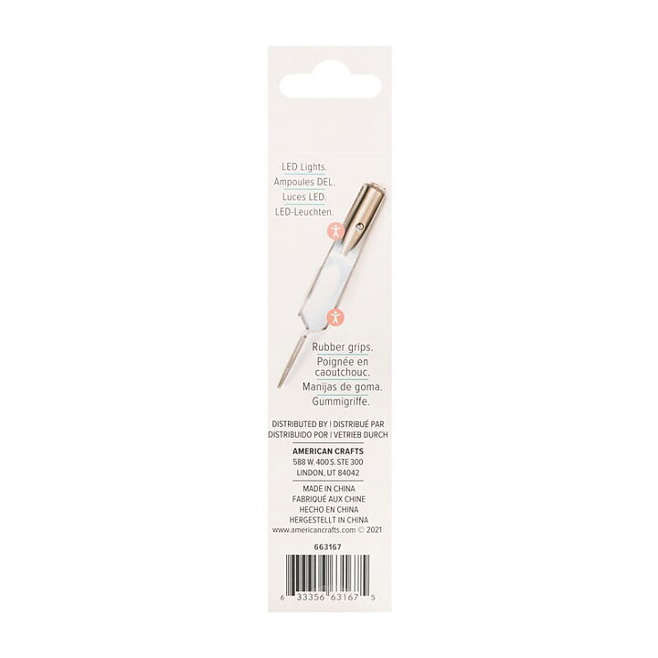 We R Memory Keepers Comfort Craft Lighted Tweezers