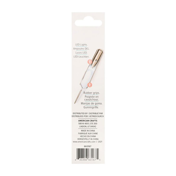 We R Memory Keepers Comfort Craft Lighted Tweezers
