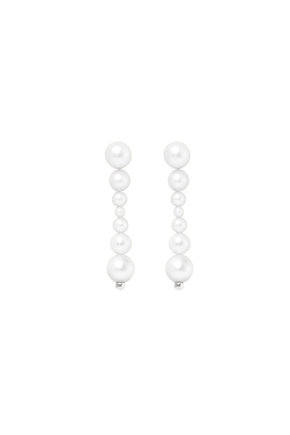 Molti Pärlörhängen Silver