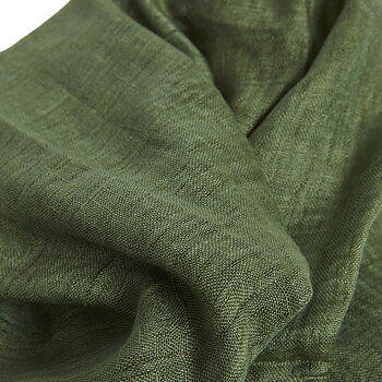 Scarf i Linne och Viskos - Olive