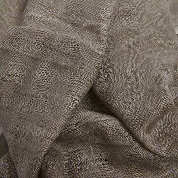 Scarf i Linne och Viskos - Taupe