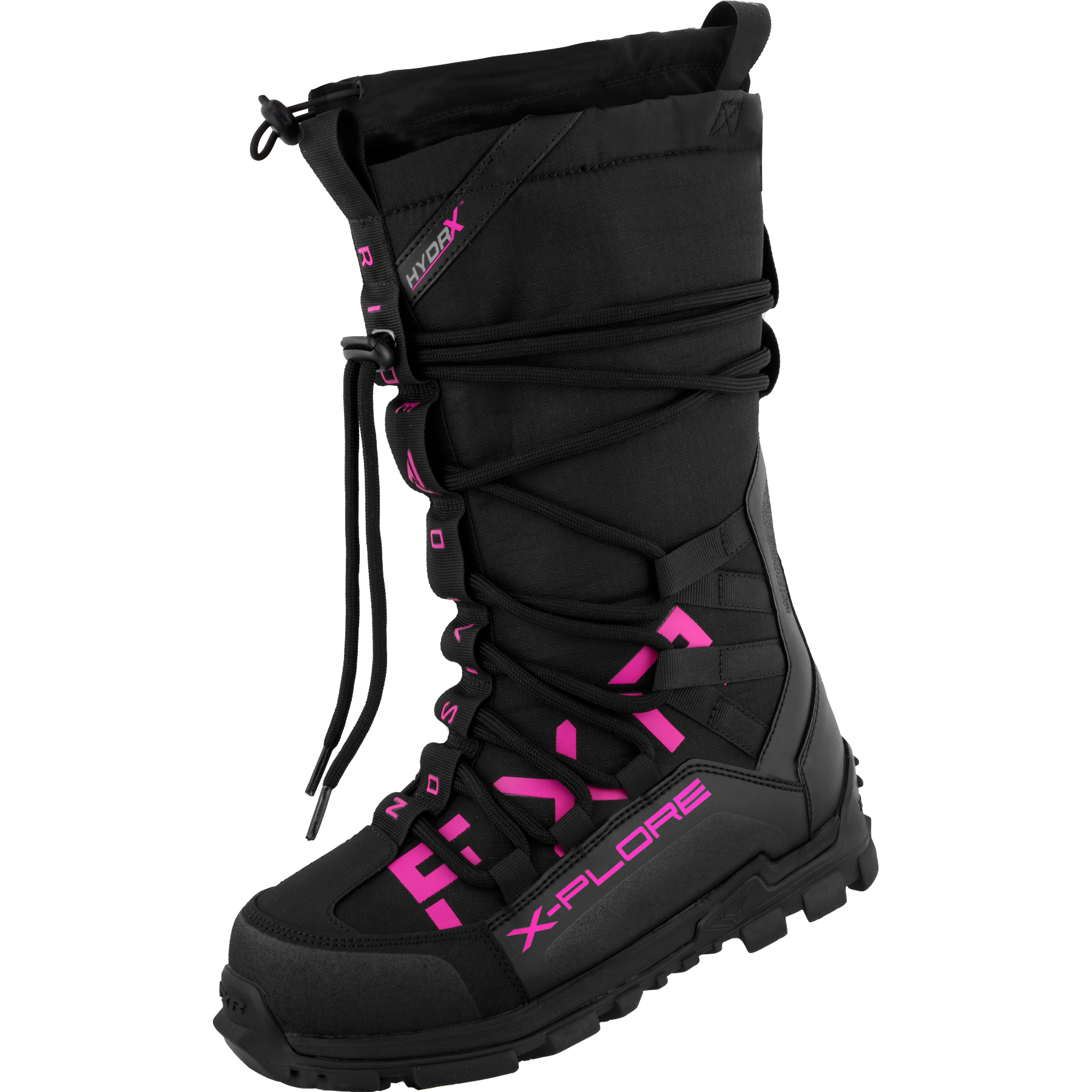 X-Plore Boot Black/Fuchsia