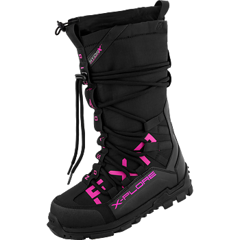 X-Plore Boot Black/Fuchsia