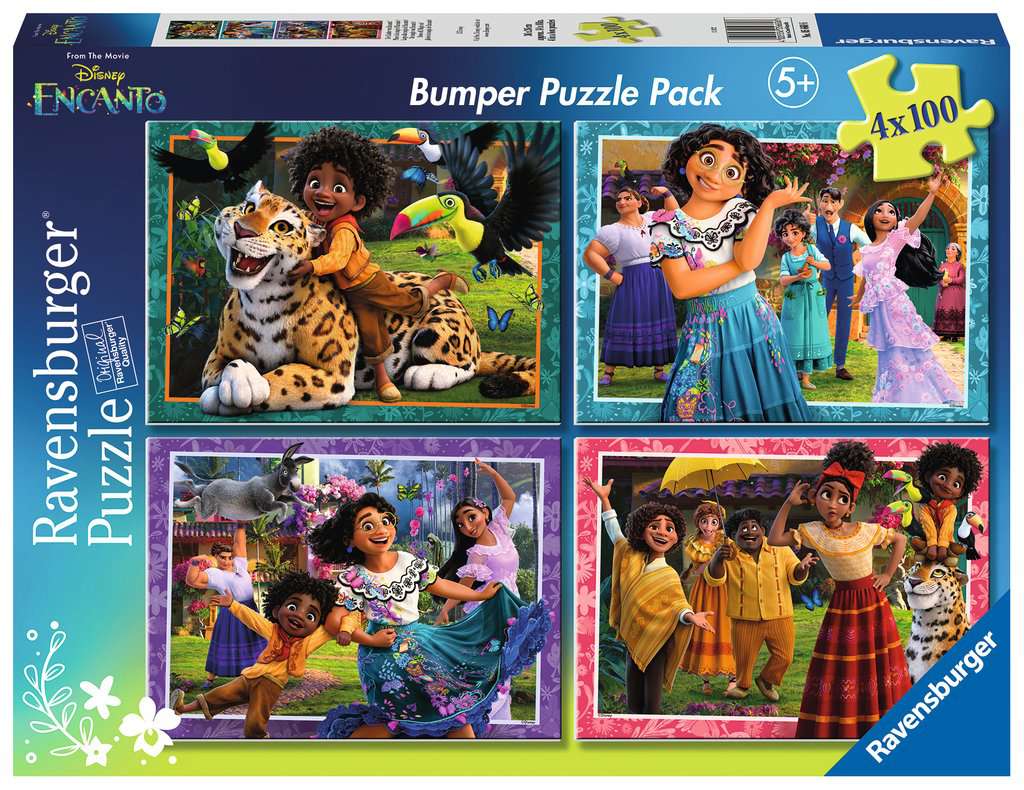Shoes off, Magic on! 4x 100 Bitar Ravensburger - 2