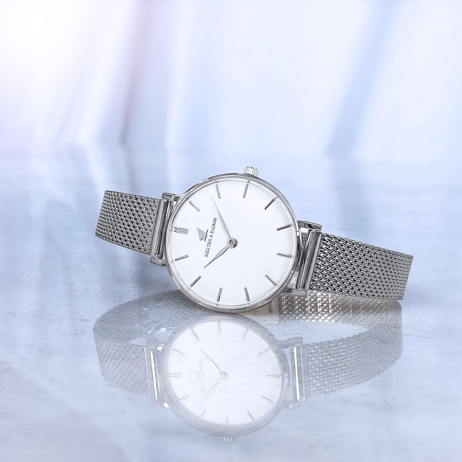 Silver 2024 mesh watch