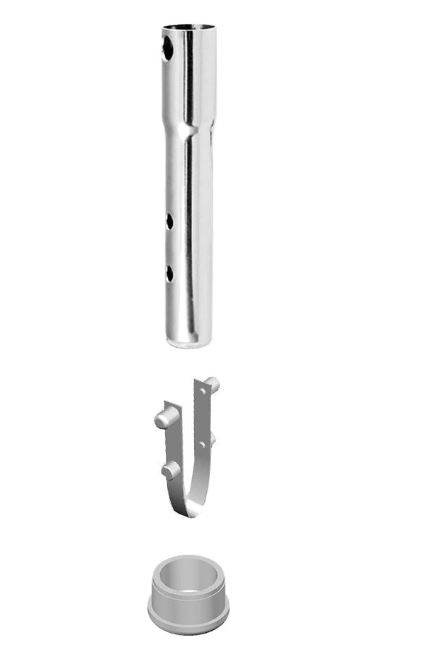 Förlängningsset 6"/15 cm till rektangulära grillar  - 2