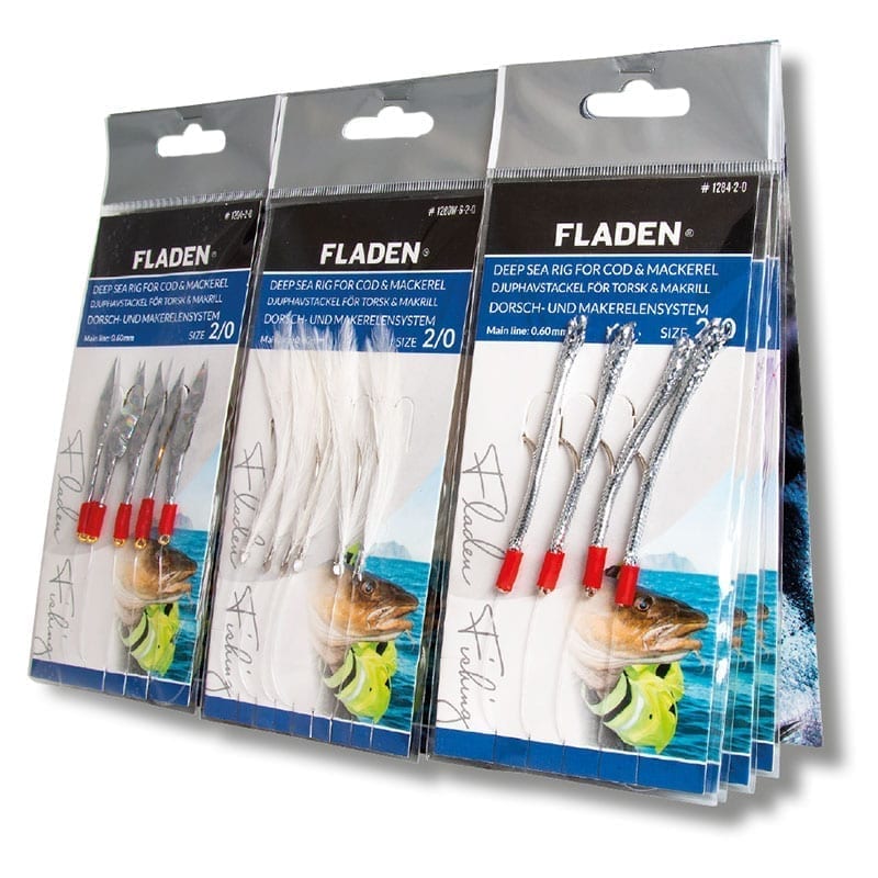 Häcklor 12st för makrill (6 olika modeller)
