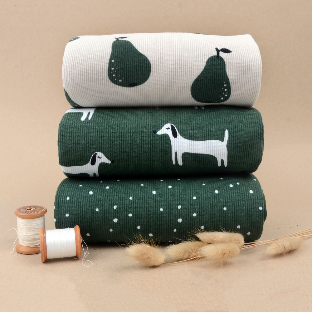 PEAR - RIBBAD FOREST GREEN - 4