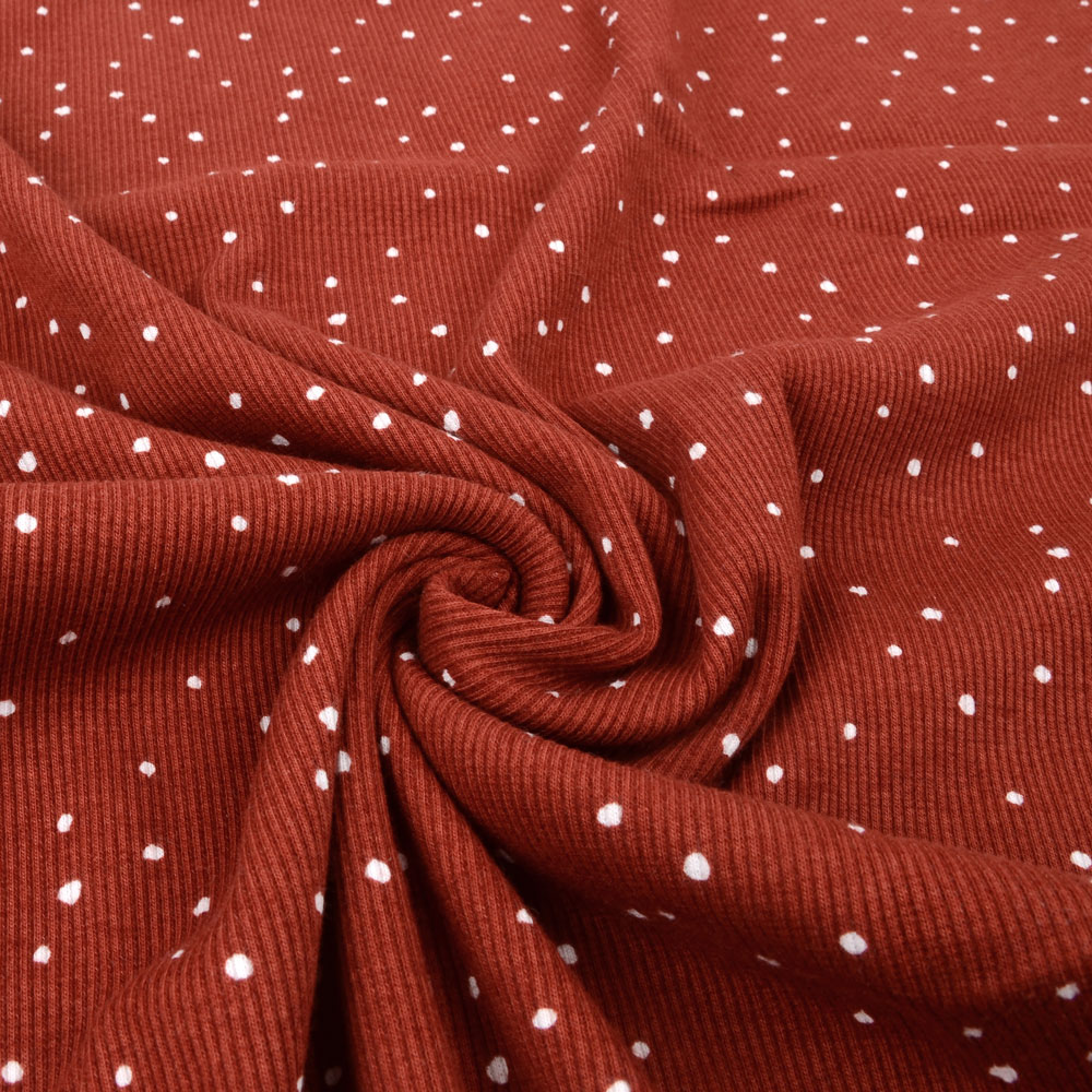 MINI SPOTS RIBBED - TERRA - 2