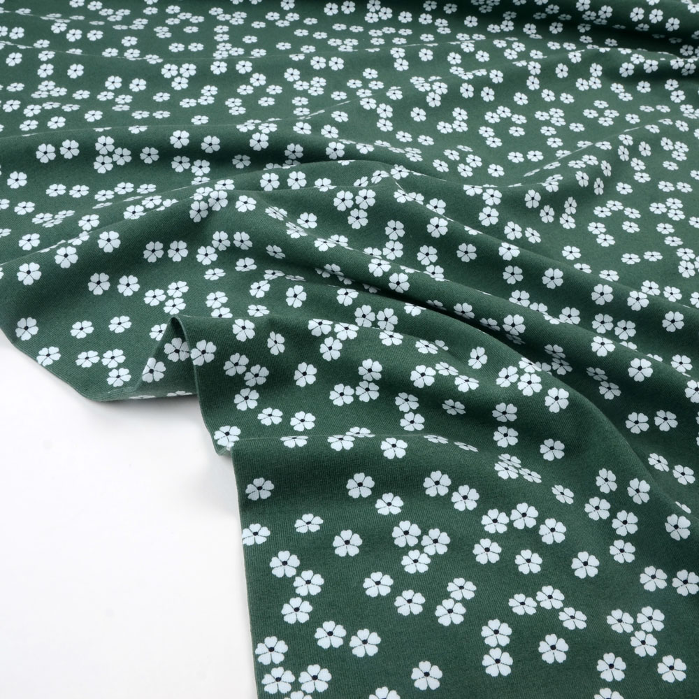 SWEET FLORALS - FOREST GREEN - 2