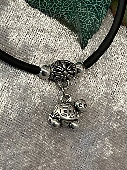 Armband Sköldpadda Silverfärgad