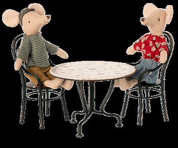 Maileg - Dining Table set, for Mini