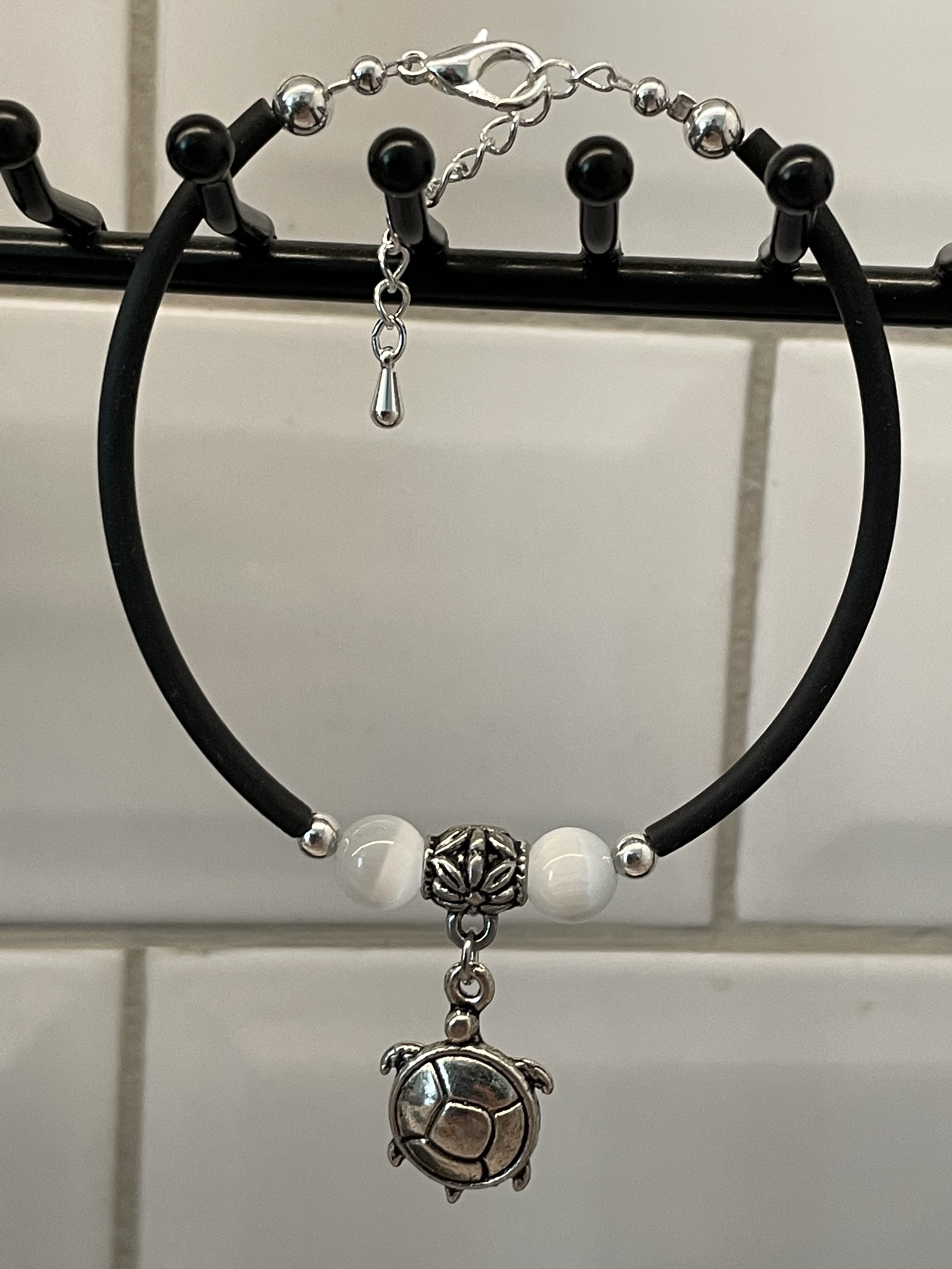 Armband Sköldpadda Vit - 3