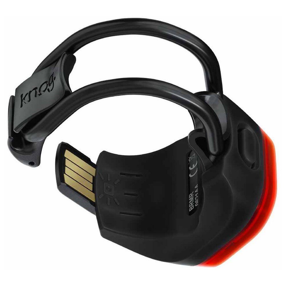 Belysning Knog Blinder Mini Rear Skull Svart - Cykelmekano
