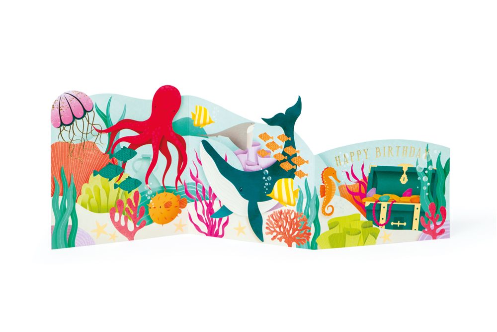 Under The Sea, Greeting Card