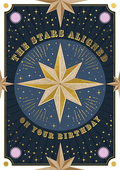The Stars Aligned, Greeting Card