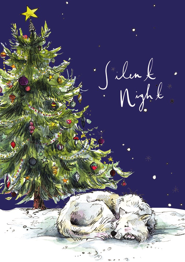Silent Night&nbsp;, Greeting Card