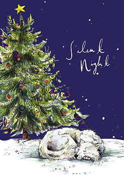 Silent Night&nbsp;, Greeting Card