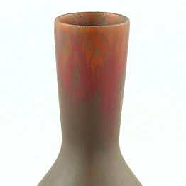 Carl-Harry Stålhane (SXE 1959) Brown Baluster Vase 12 cm