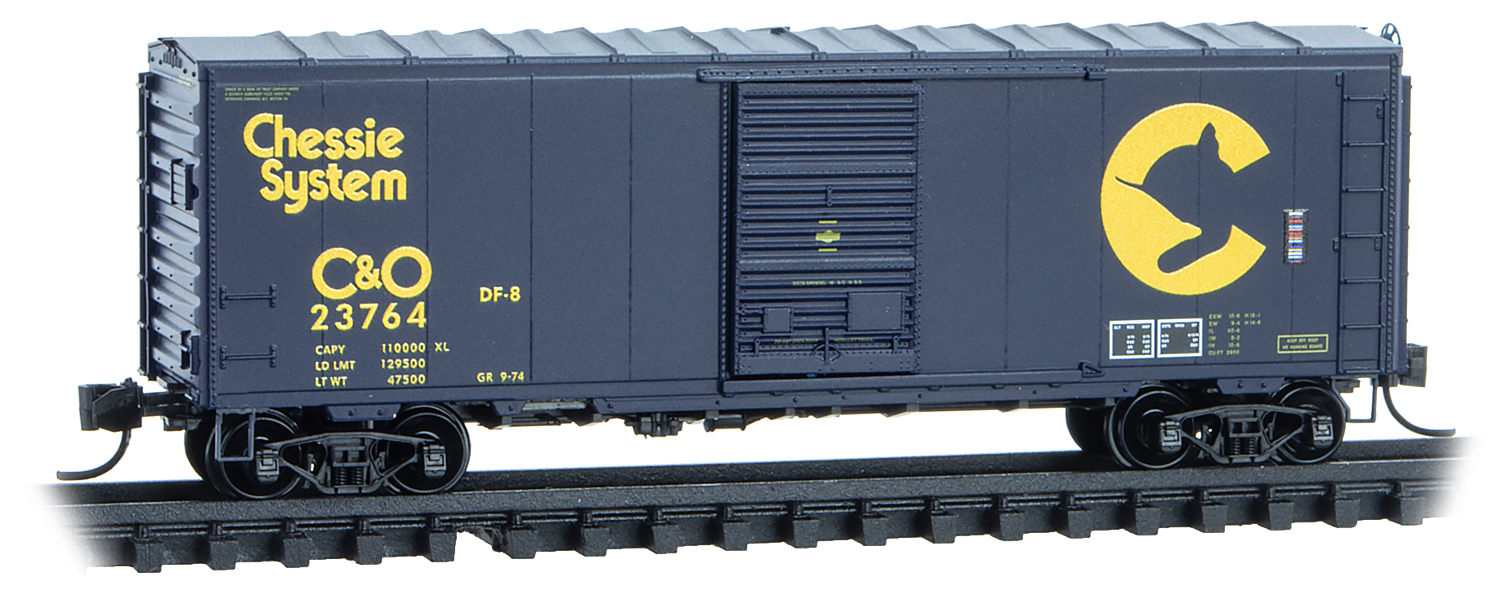 Std boxar 40' w single door C&O #23764