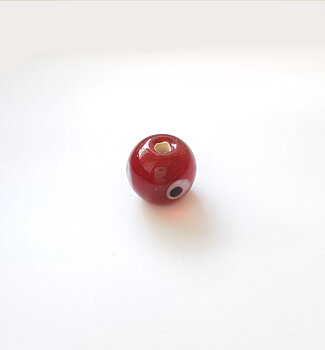 Röd pärla 14x16mm