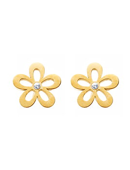 Flower crystal , kids gold