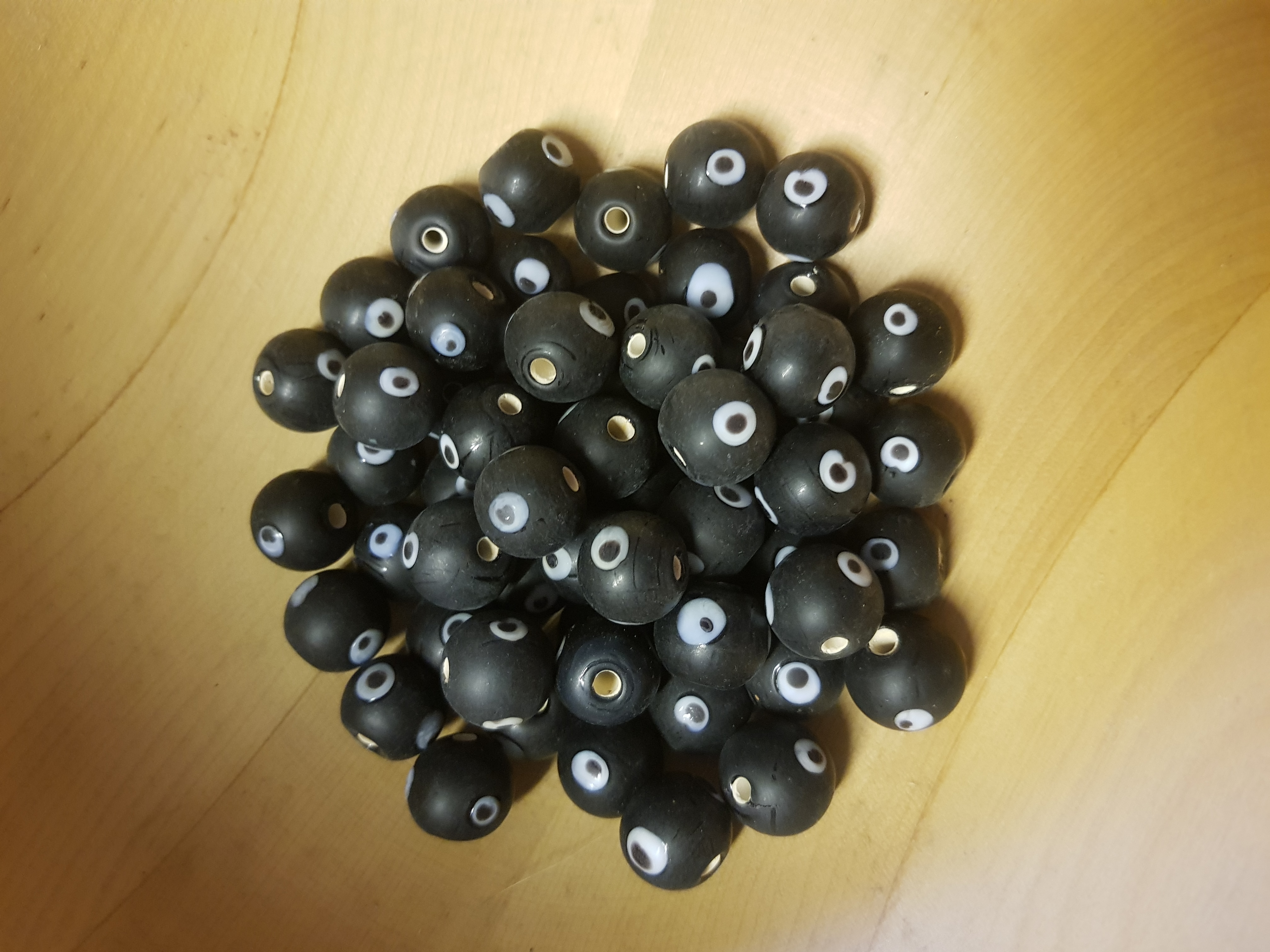 Svart pärla 14x16mm - 2