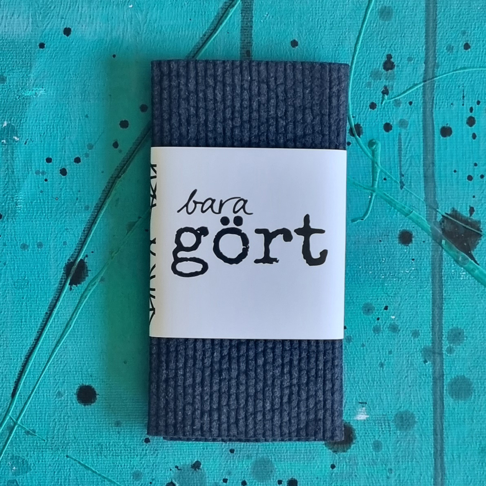 black dishcloths GÖRT 2-pack
