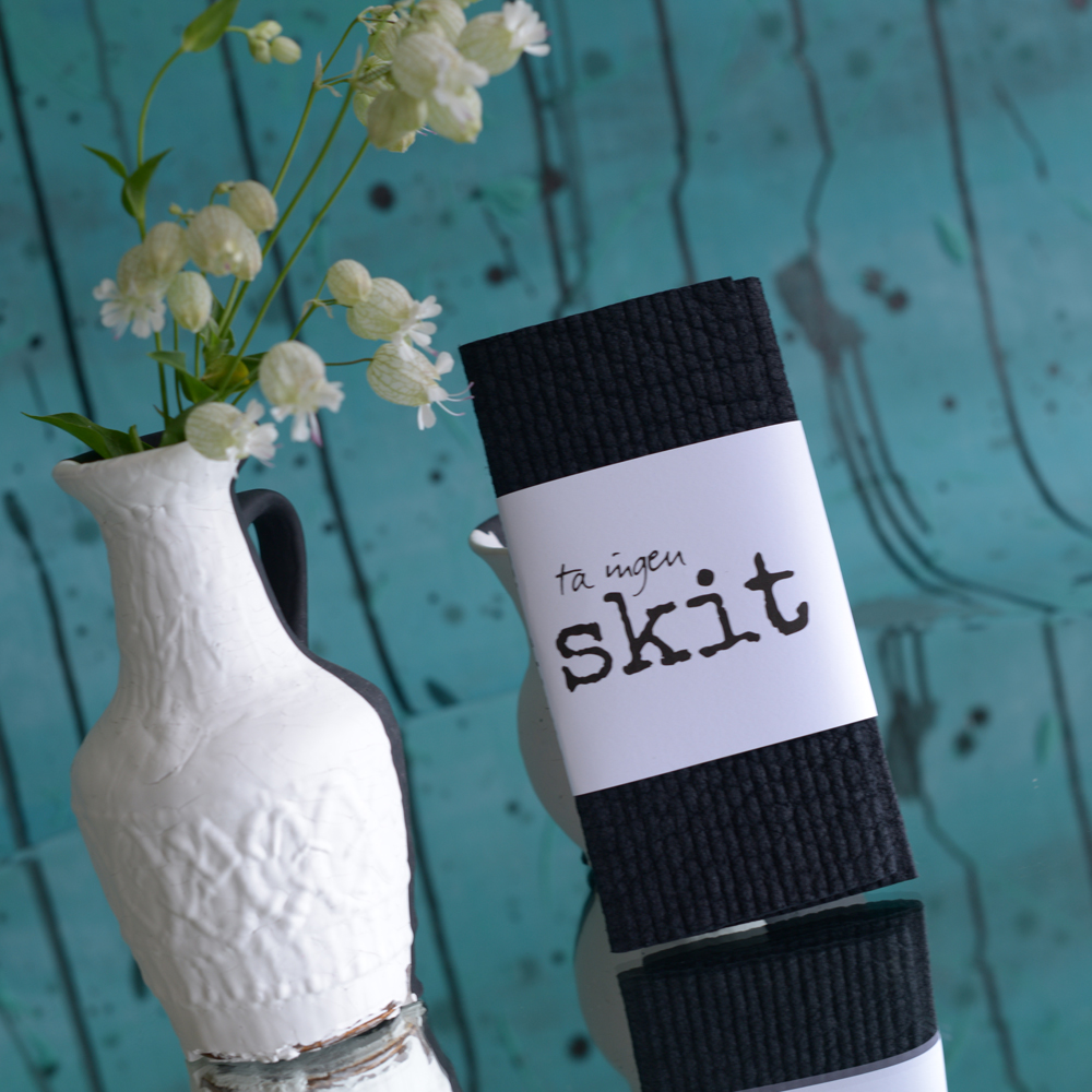 black dishcloths SKIT 2-pack - 2