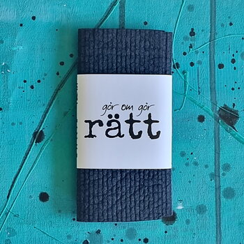 black dishcloths RÄTT 2-pack