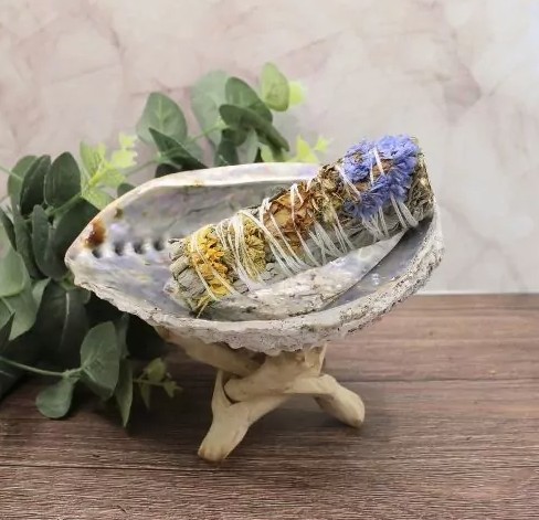 Good Vibes Vit Salvia Smudge, 10 cm - 2