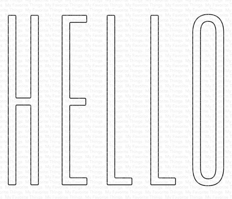 Tall Hello Die-namics