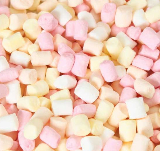 Bebeto Marshmallow pink&white - 60g