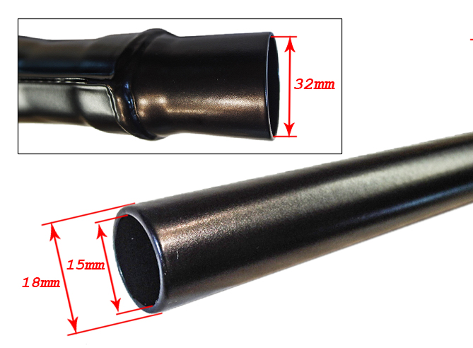 Muffler, "smatter pipe" 32 mm Nostalgia warning on this one - 5