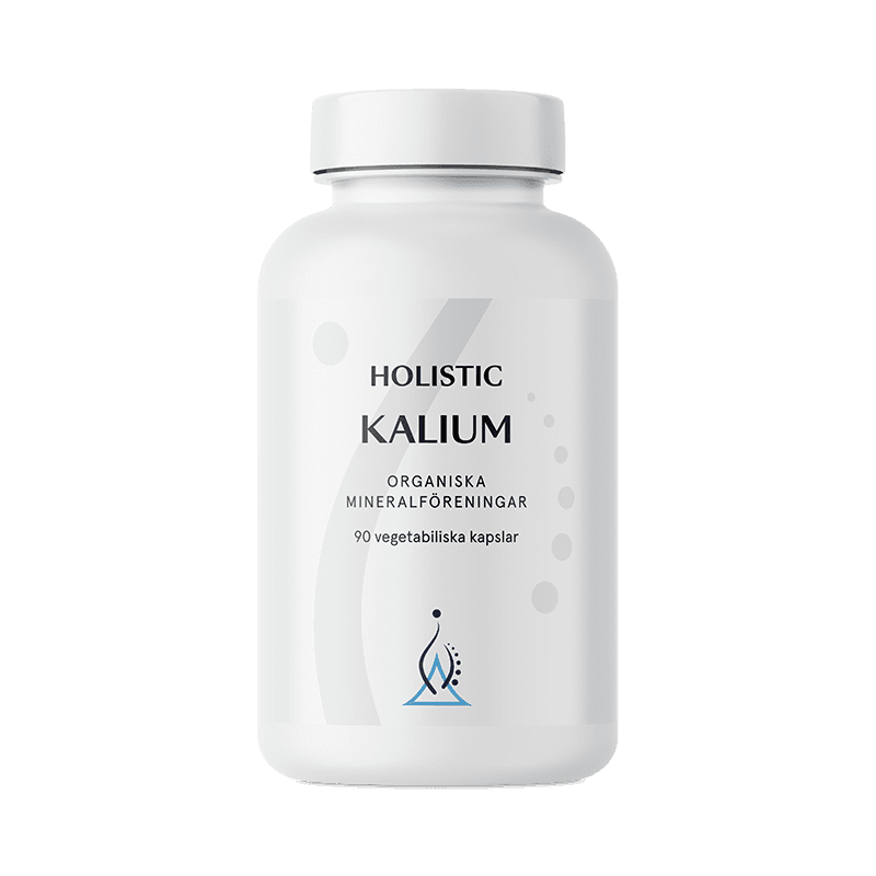 Kalium 250mg, 90 kapslar - Holistic