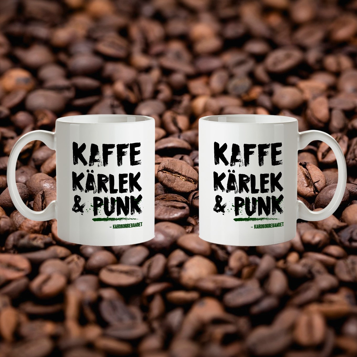KARDBORREBANDET - MUGG (2 PACK)