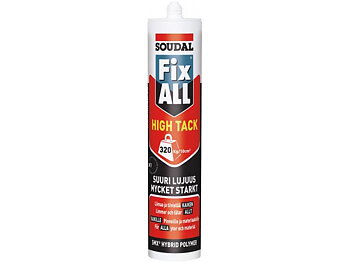 Fix ALL High Tack Sort höghällfast limfogmassa 290ml