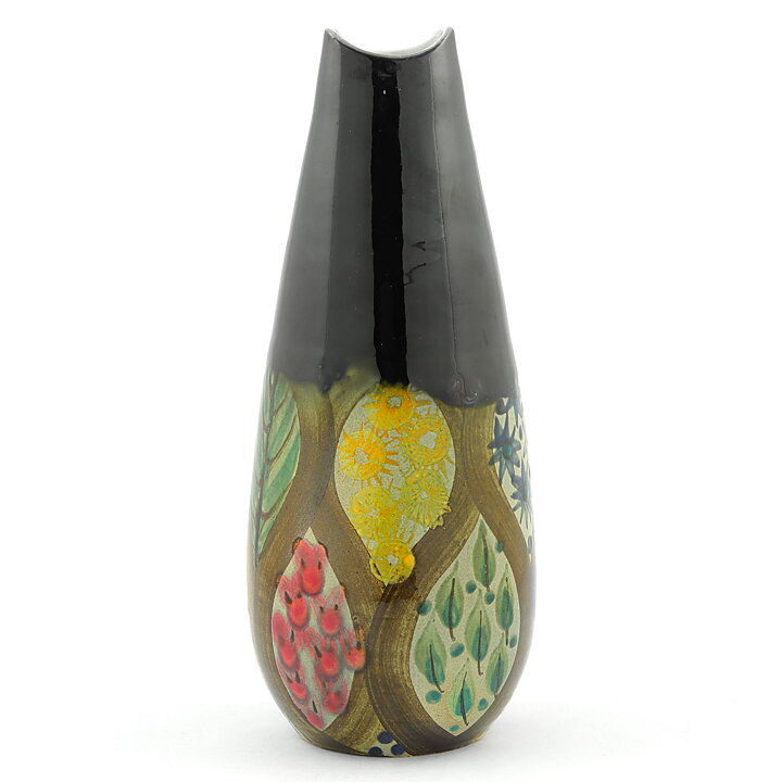 イングリッド・アッターボリ　Mimosaシリーズ 植物モチーフの花瓶 Vase 1952年 (27 cm)