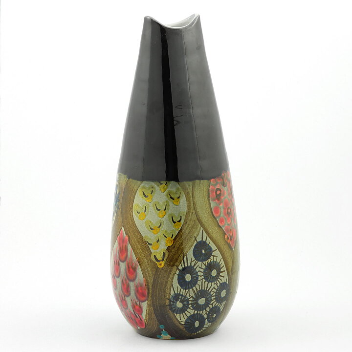 イングリッド・アッターボリ　Mimosaシリーズ 植物モチーフの花瓶 Vase 1952年 (27 cm)