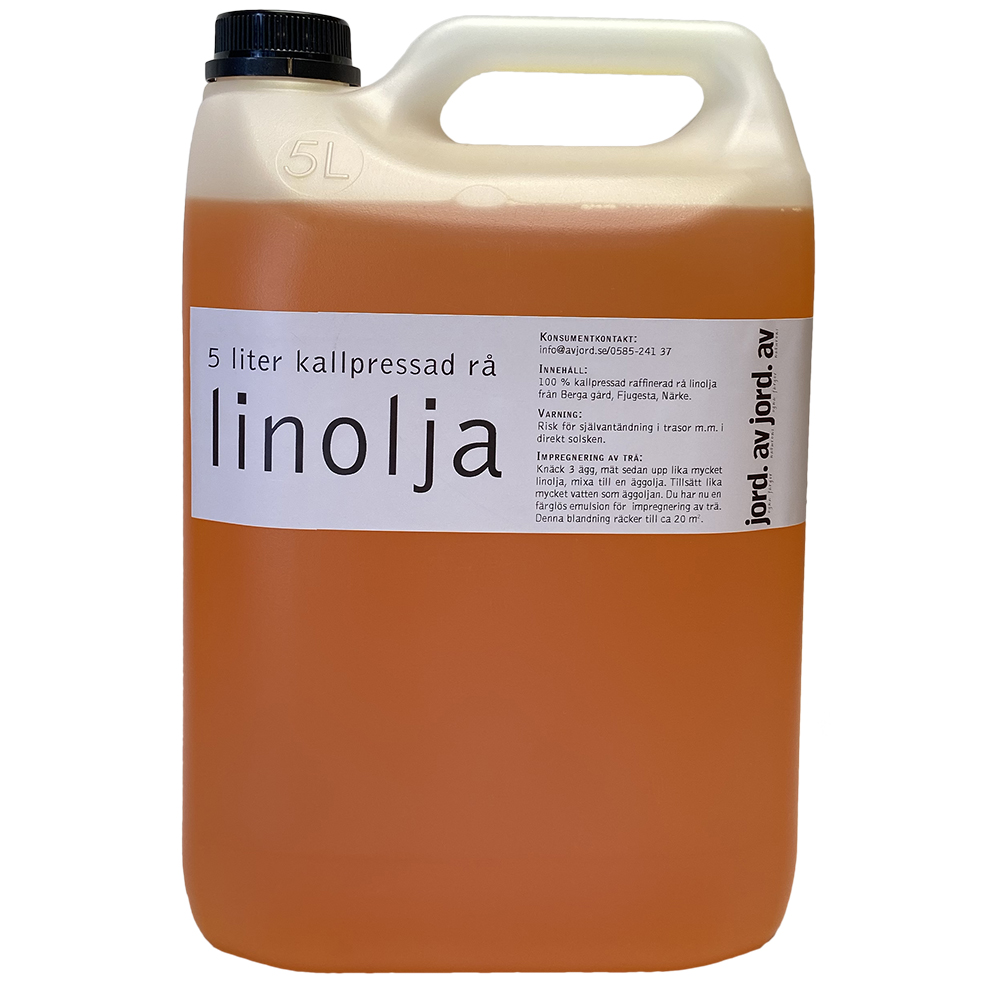 Av Jord kallpressad linolja - Lundagård | inredning byggnadsvård ...