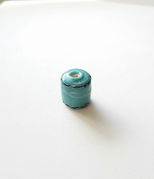 Turkos pärla 15x14mm