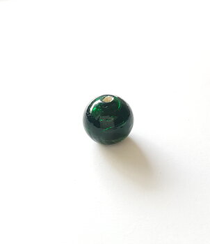 Grön pärla 12x13mm
