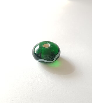 Grön pärla 10x17mm
