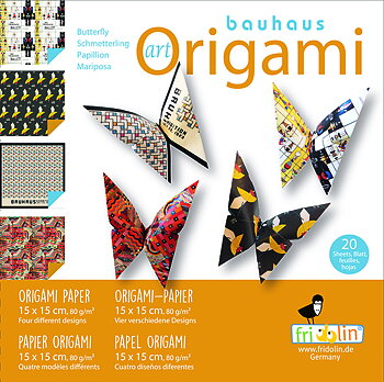 Art Origami, Mondrian Style, Fjärilar, Svårighetsgrad: Easy